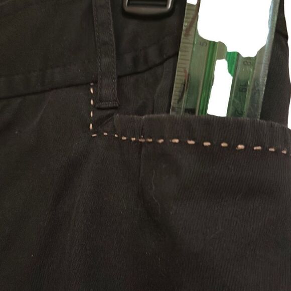 Ann Taylor Loft Marisa Ladies Size 2 Black Cotton Blend Capri Pants - Picture 6 of 9